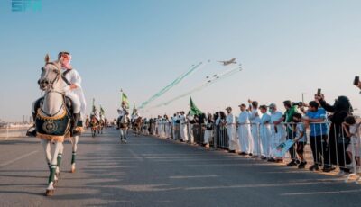 الرياض في اليوم الوطني.. استعراضات جوية مبهرة ومسيرة عسكرية بالشوارع