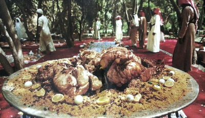 وليمة في نجران قبل 40 عام تقريبا